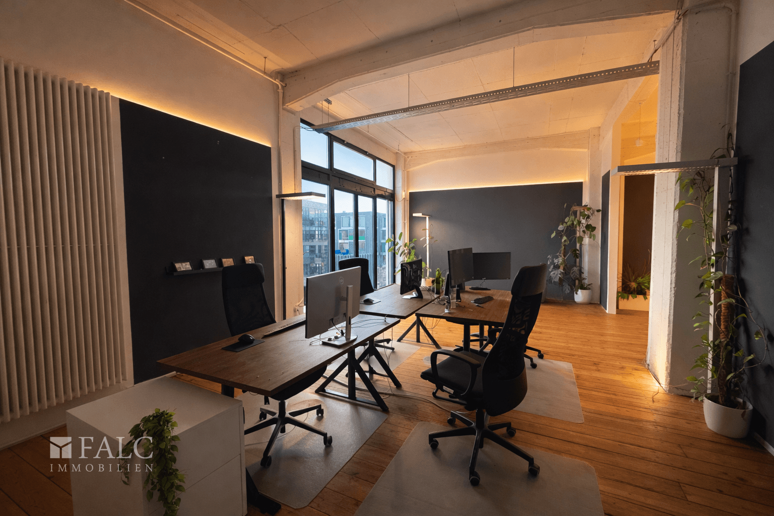 Hier sind mehrere Arbeitsplätze möglich.